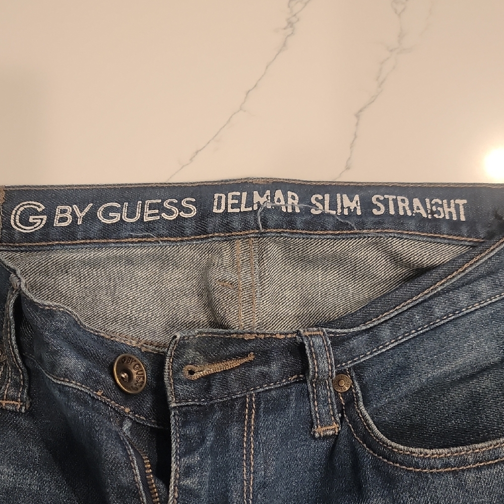 Guess Blue Denim Slim Jeans